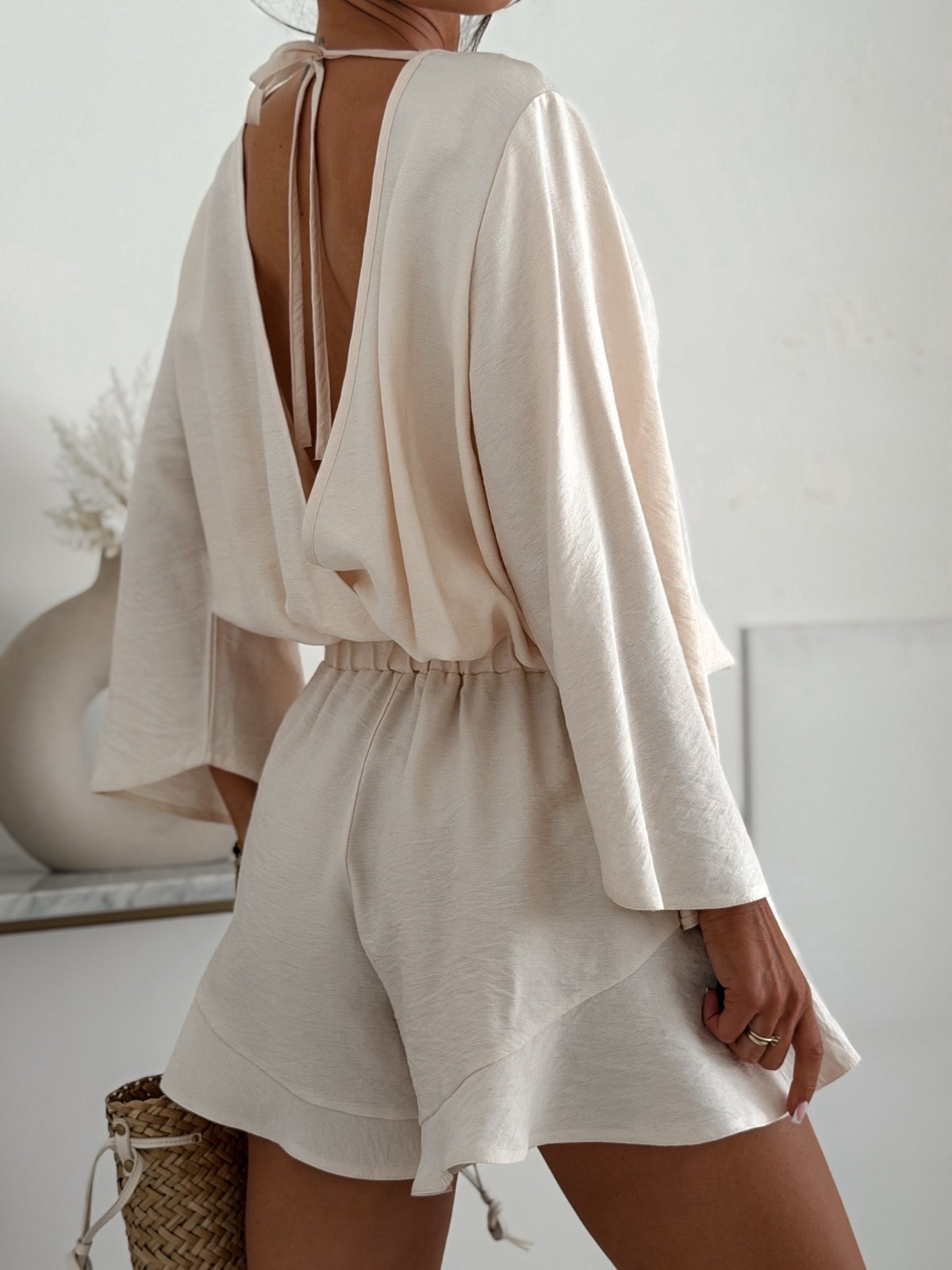 Kombinezon Summer Ease Jumpsuit Beige